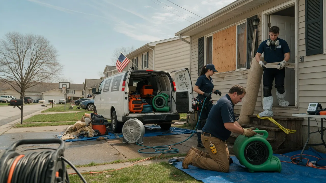 Water Damage Restoration in Thebes, IL near me
